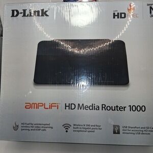 D-Link Amplifi HD Fuel Media Router 1000 Model DIR-657 NEW IN PLASTIC